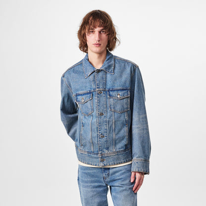 Trucker Cotton Long Sleeve Denim Jacket
