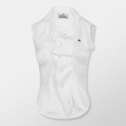 Viv Sleeveless Tailored Shirt