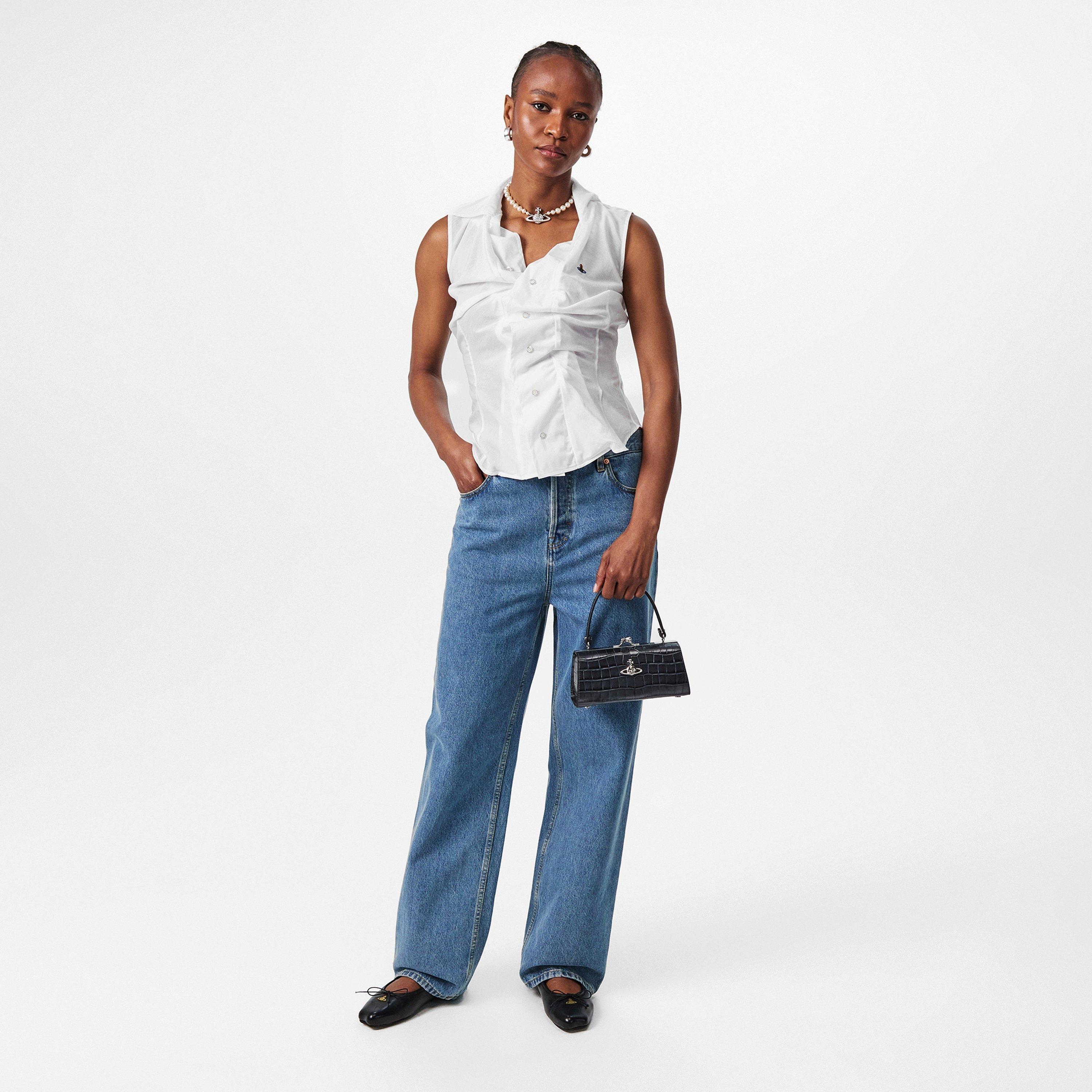 Viv Sleeveless Tailored Shirt