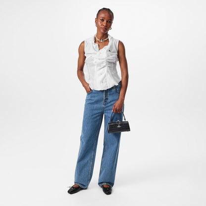 Viv Sleeveless Tailored Shirt
