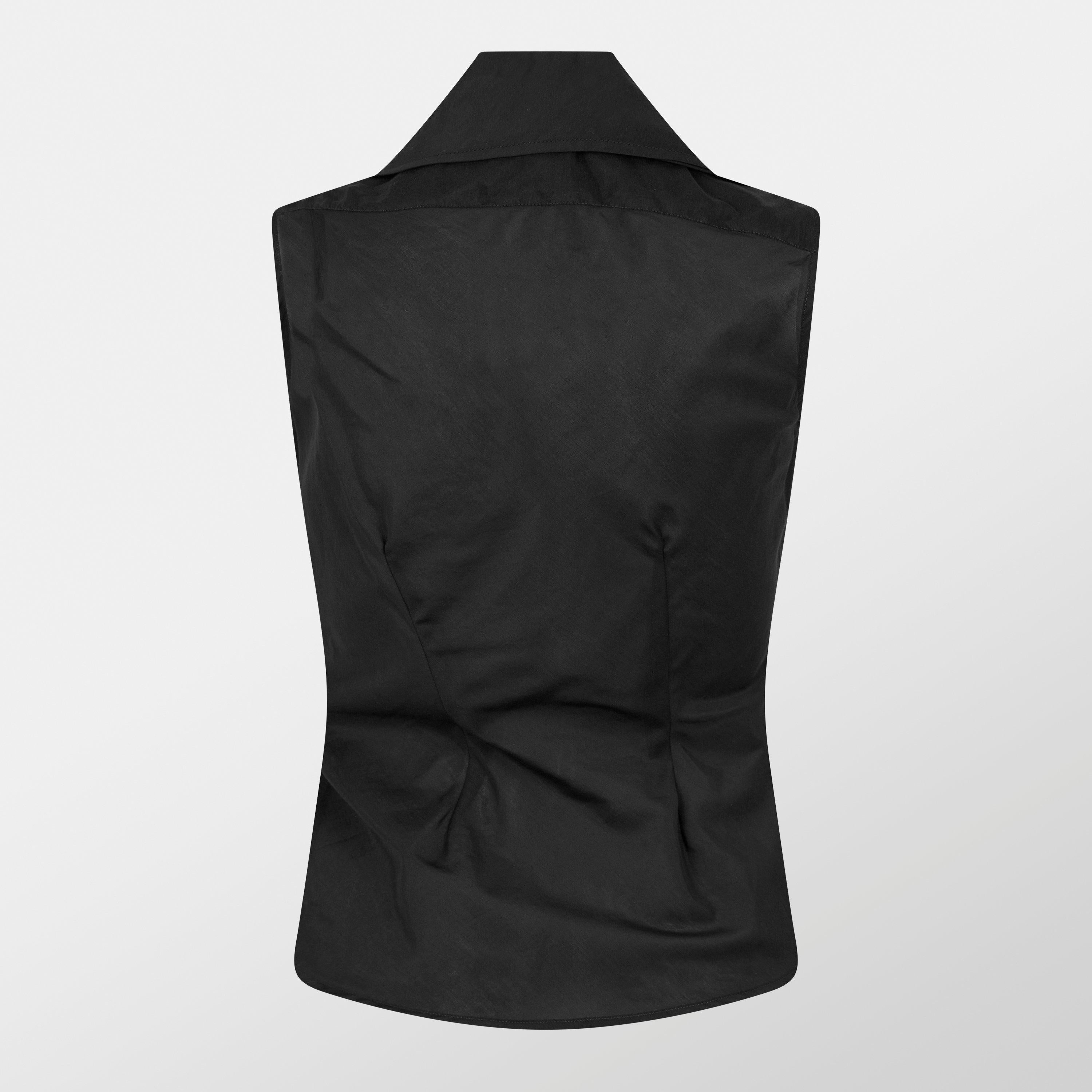 Viv Sleeveless Tailored Shirt