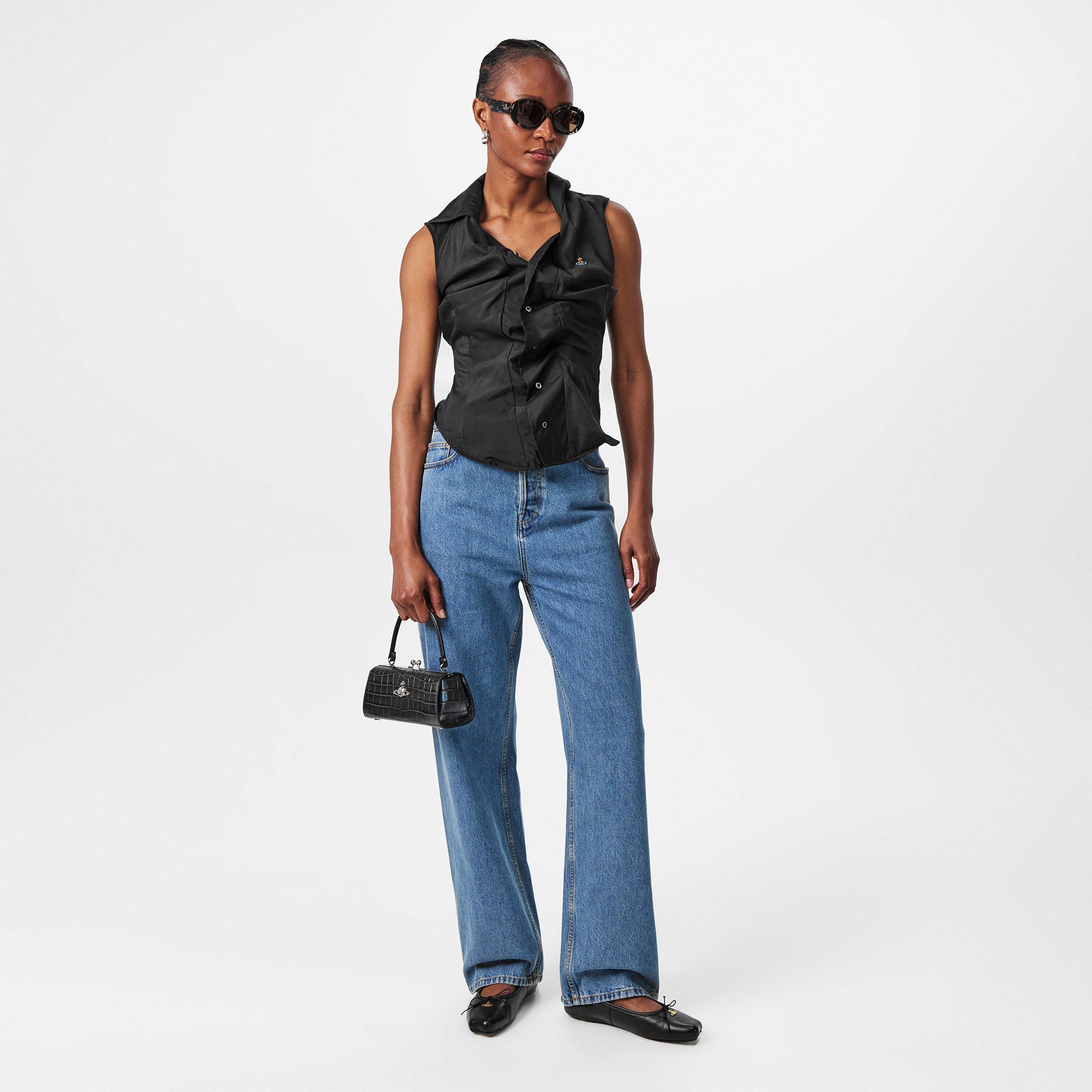 Viv Sleeveless Tailored Shirt