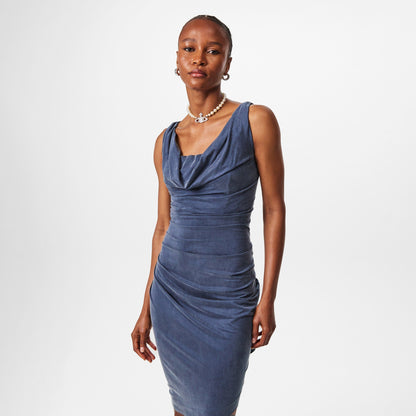 Structured Bodice Long Maxi Dress