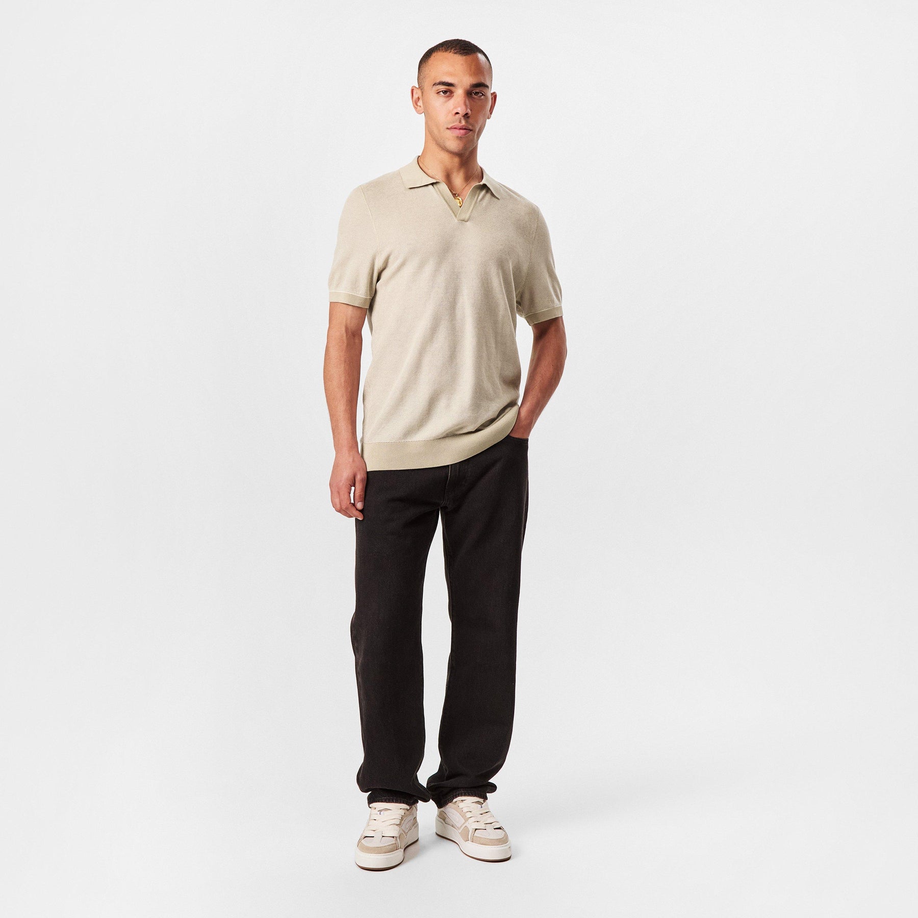 Men's HJianluca Knitted Polo