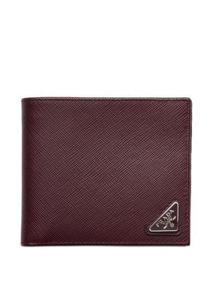 Saffiano logo wallet