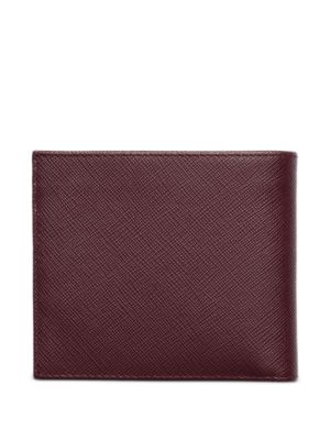Saffiano logo wallet