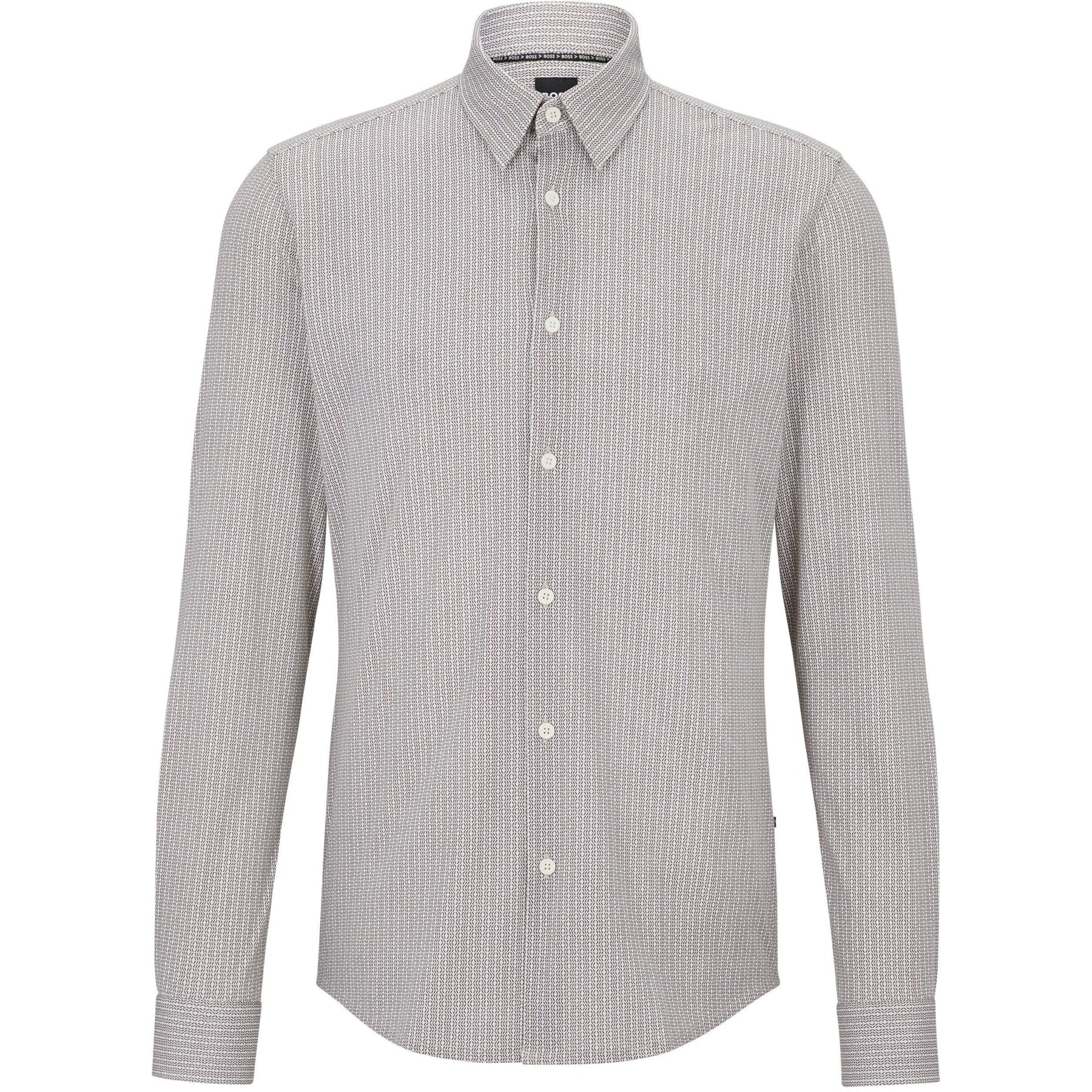 Men's Plain Long-Sleeve Shirt