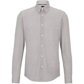 Men's Plain Long-Sleeve Shirt
