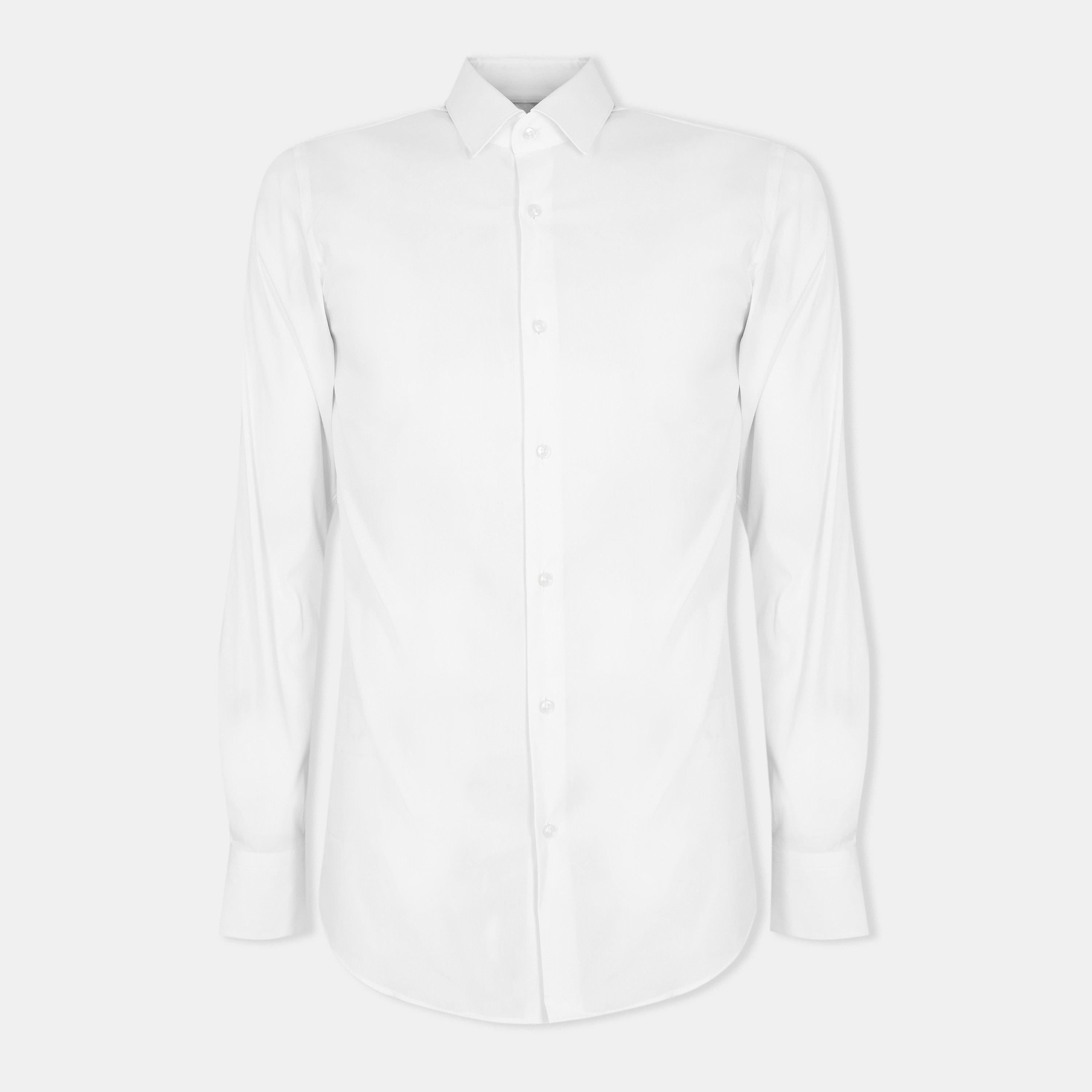Men's Hank Kent Long-Sleeve Plain Shirt