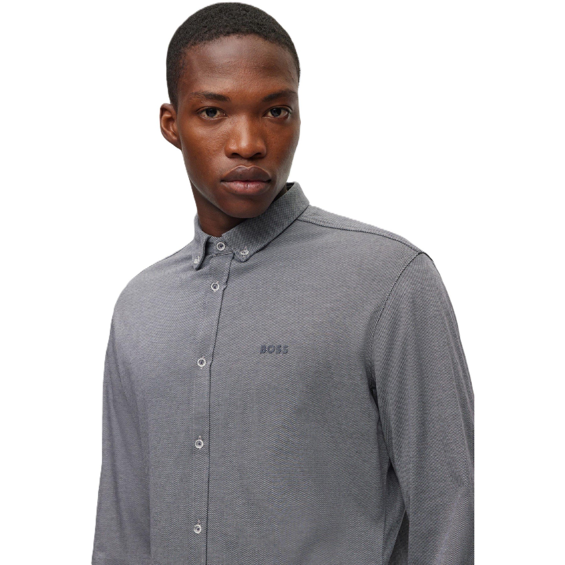 Men's Biado R 10 Plain Long-Sleeve Shirt