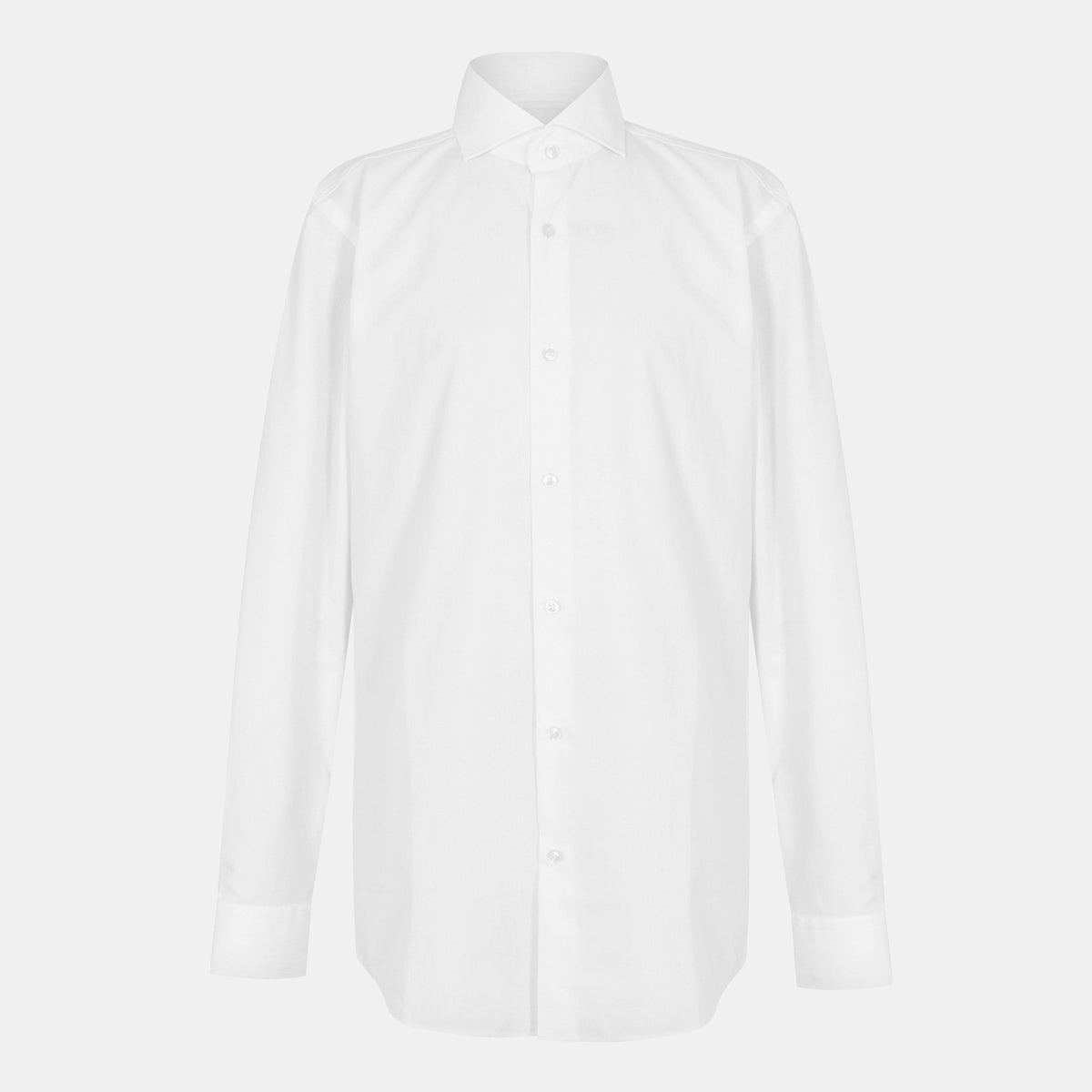 Men's H Hank Spread Plain Long-Sleeve Shirt