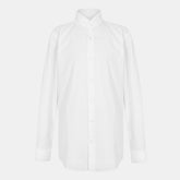 Men's H Hank Spread Plain Long-Sleeve Shirt
