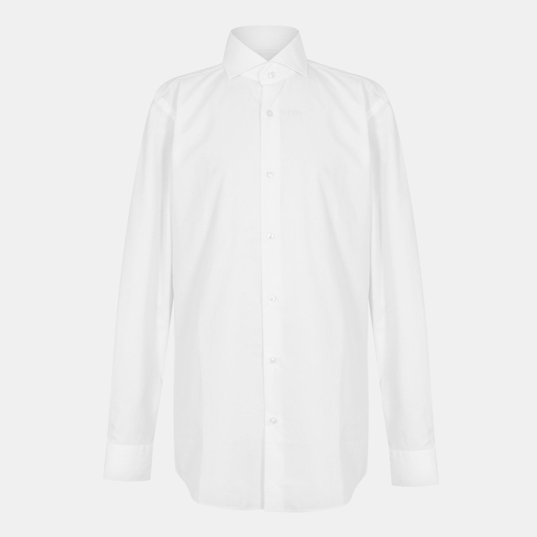 Men's H Hank Spread Plain Long-Sleeve Shirt