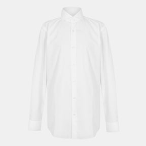Men's H Hank Spread Plain Long-Sleeve Shirt
