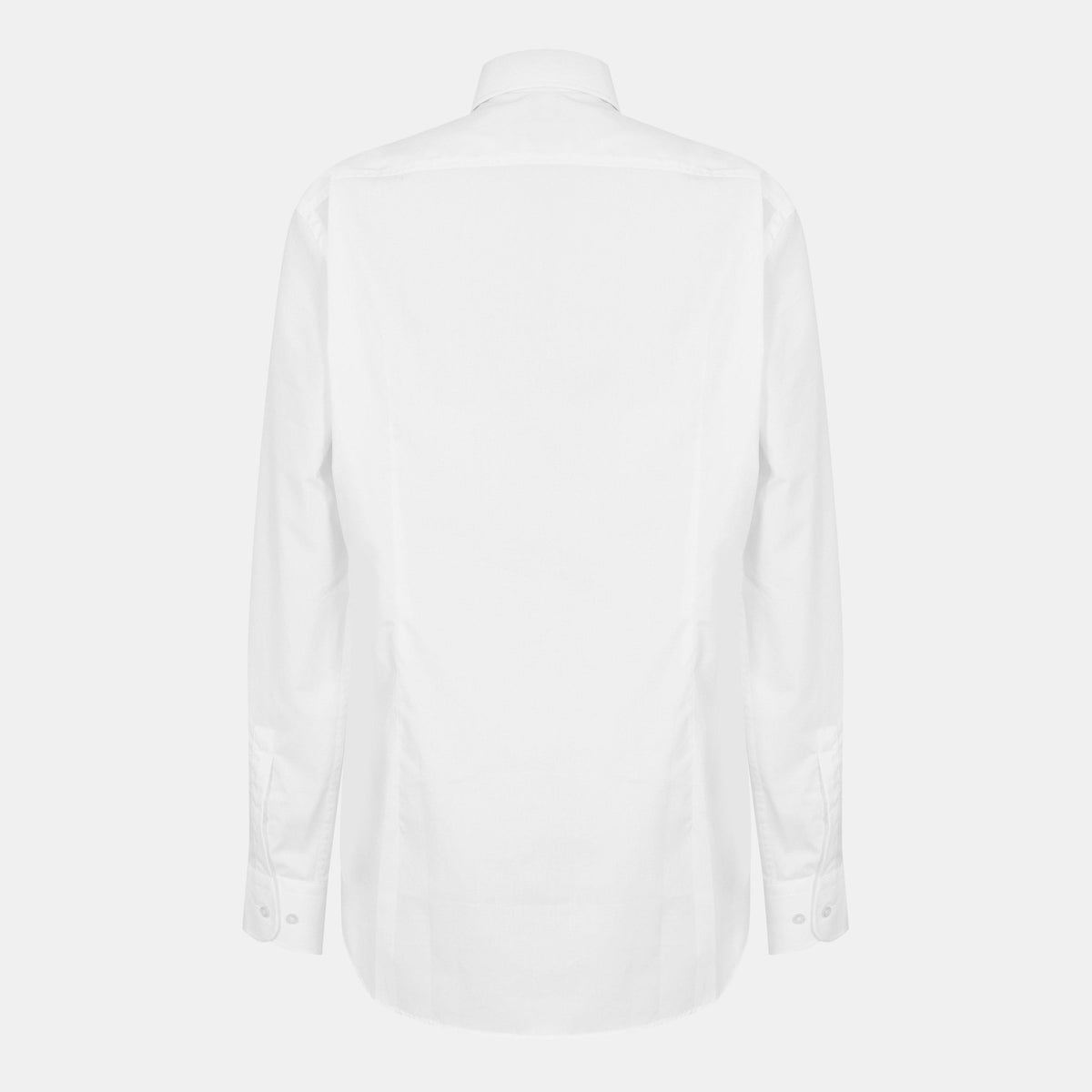 Men's H Hank Spread Plain Long-Sleeve Shirt