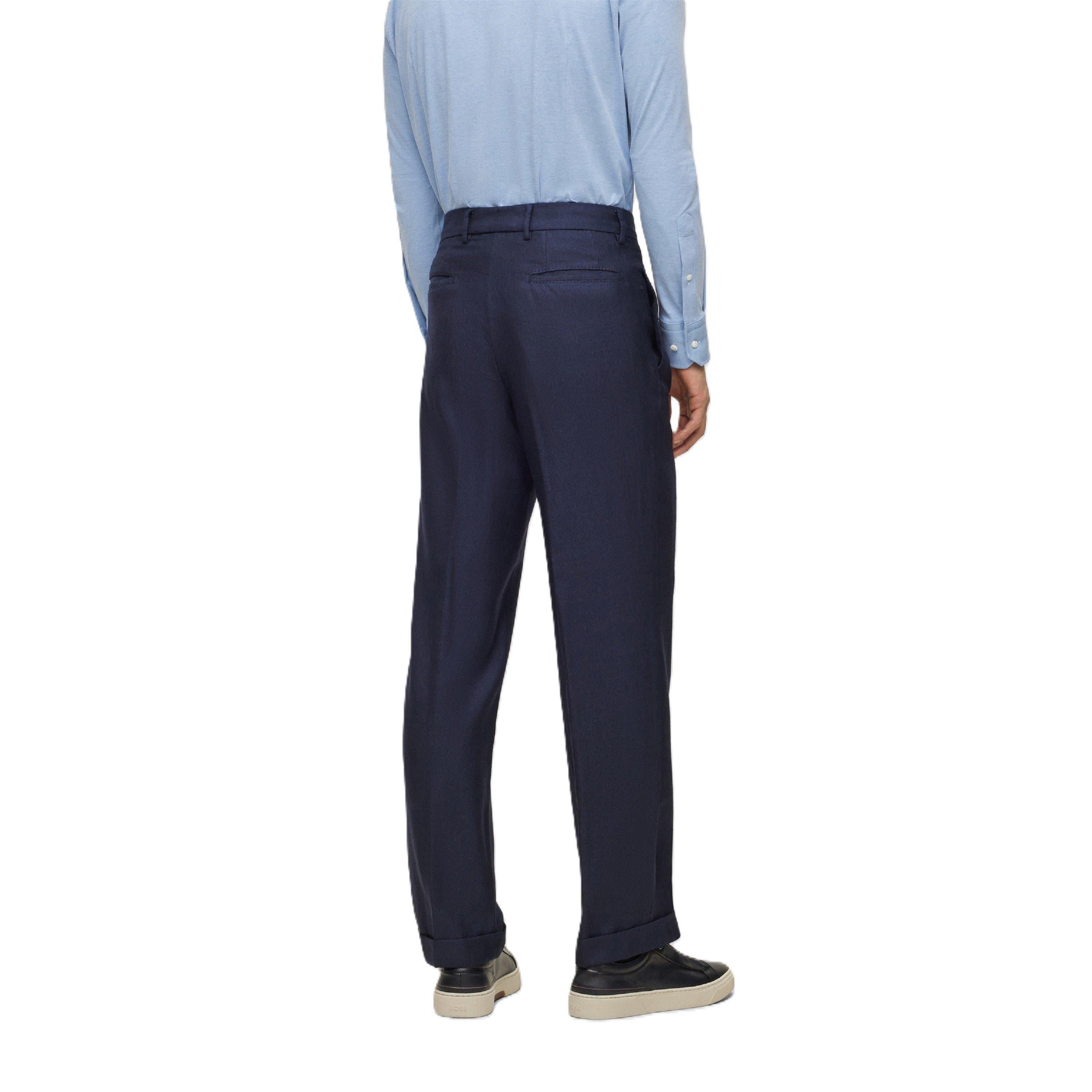 Men's Pleated Trousers