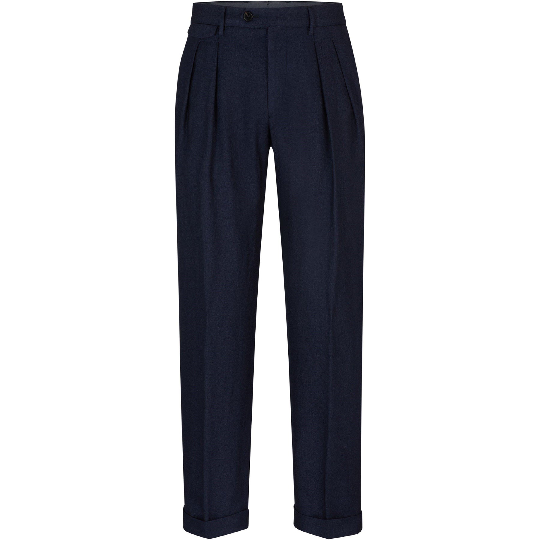 Men's Pleated Trousers