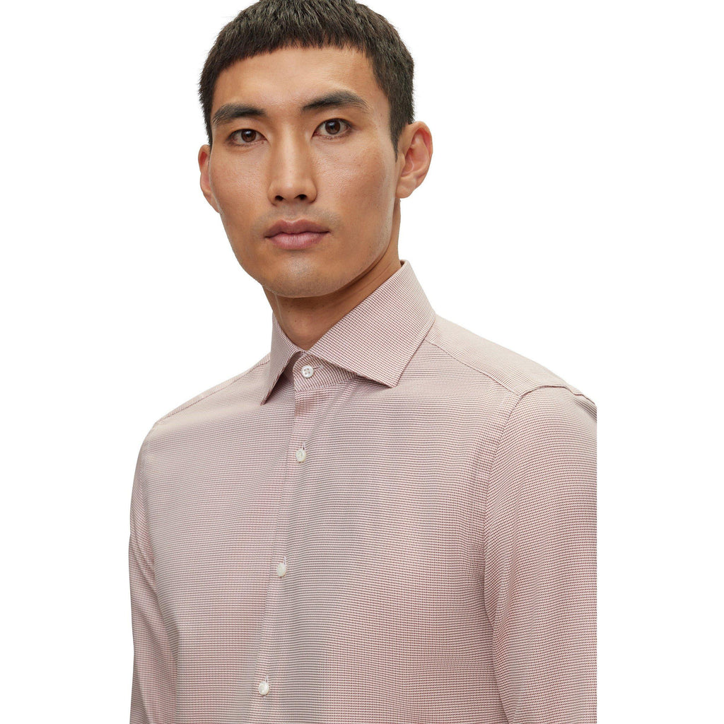 Men's Long-Sleeve Plain Shirt