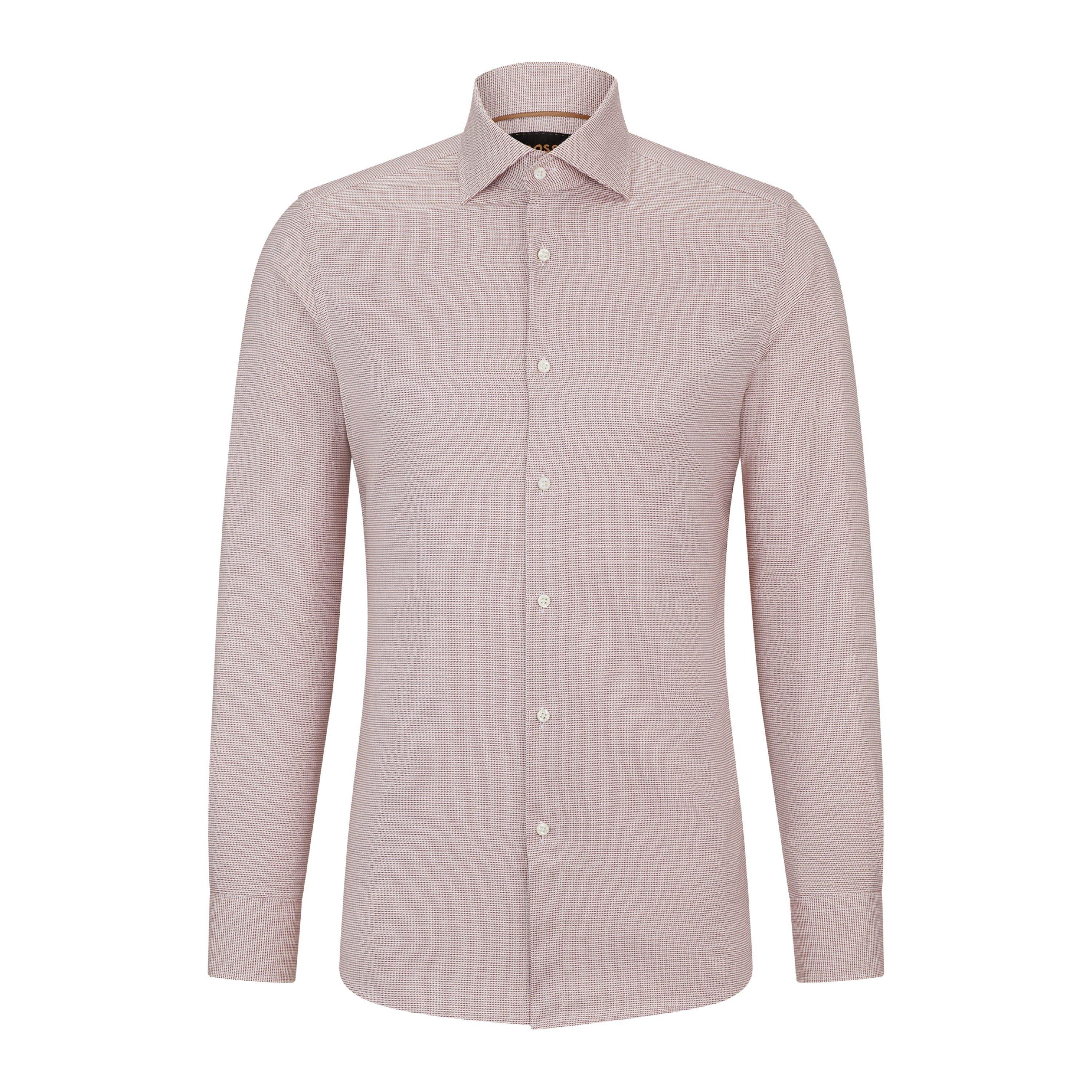 Men's Long-Sleeve Plain Shirt