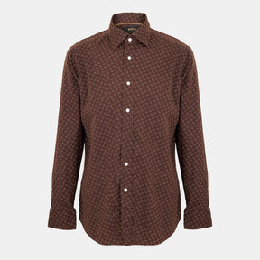 Men's Long-Sleeve Plain Shirt