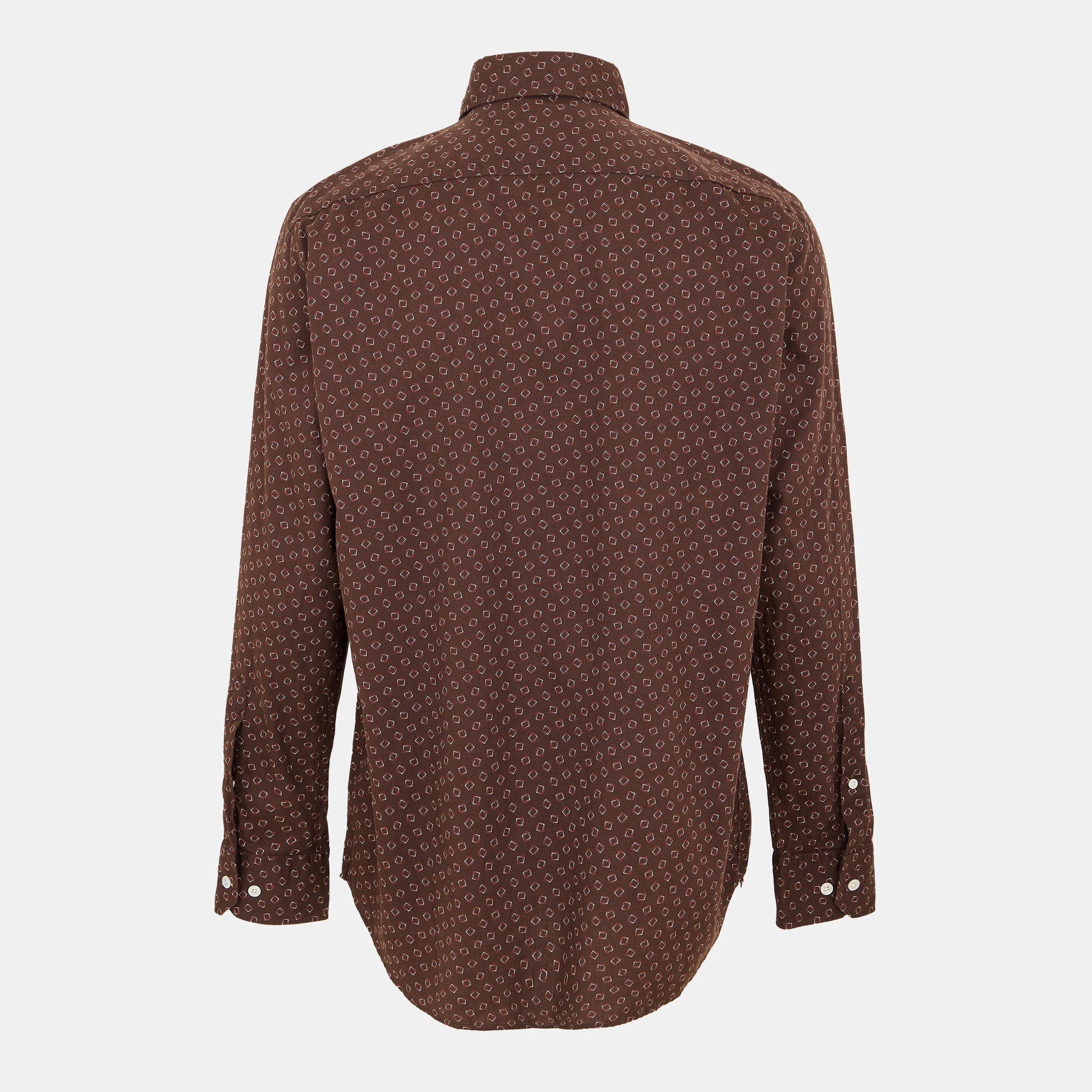 Men's Long-Sleeve Plain Shirt