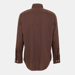 Men's Long-Sleeve Plain Shirt