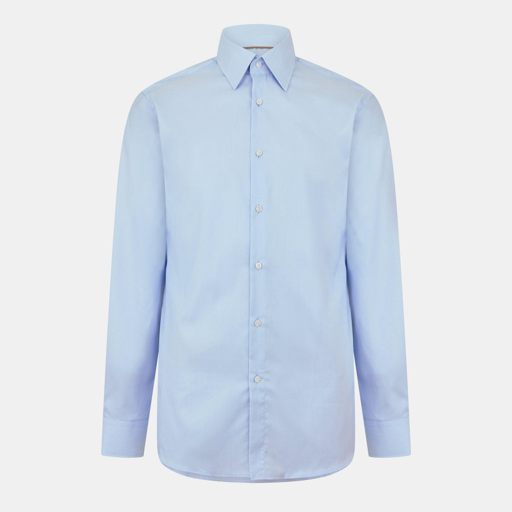 Men's Long-Sleeve Plain Shirt