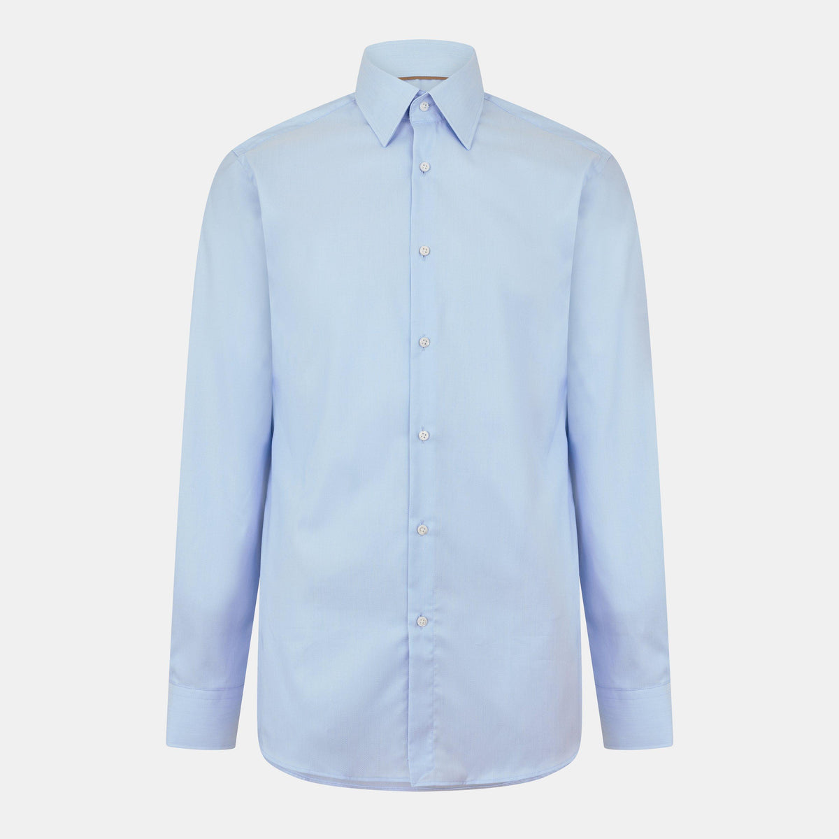 Men's Long-Sleeve Plain Shirt