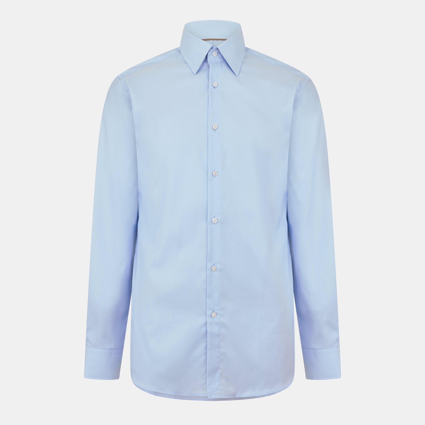 Men's Long-Sleeve Plain Shirt