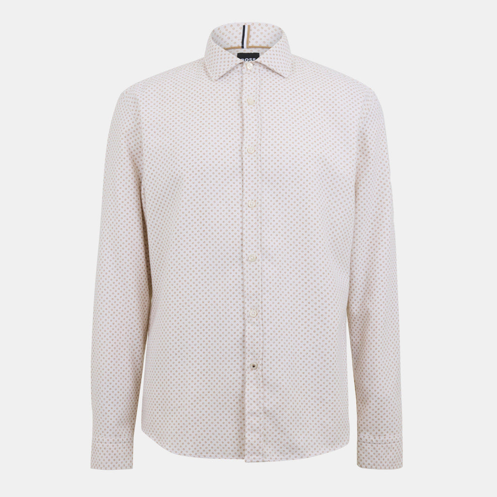 Men's Liam Spread C Plain Long-Sleeve Shirt