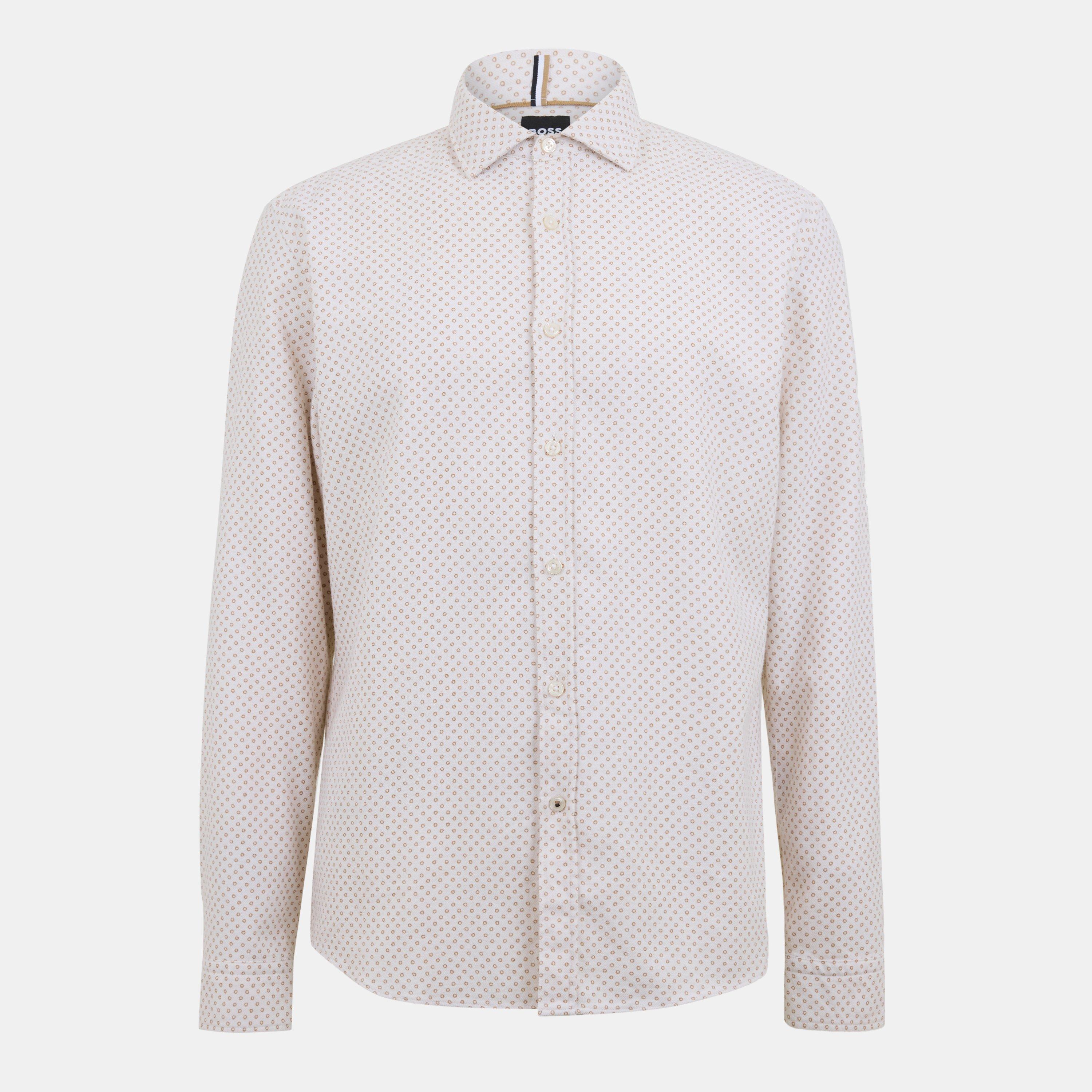 Men's Liam Spread C Plain Long-Sleeve Shirt