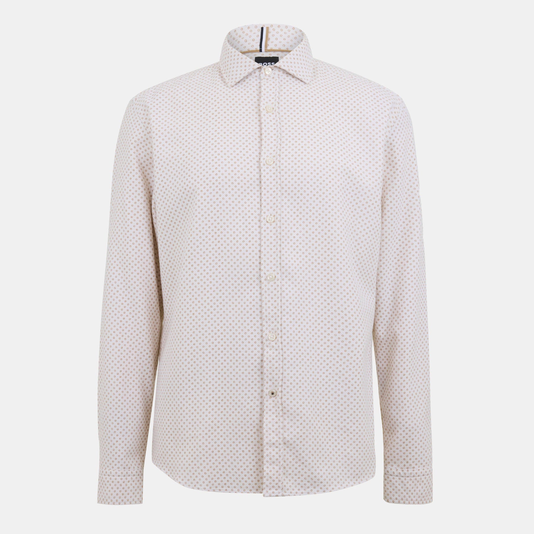 Men's Liam Spread C Plain Long-Sleeve Shirt