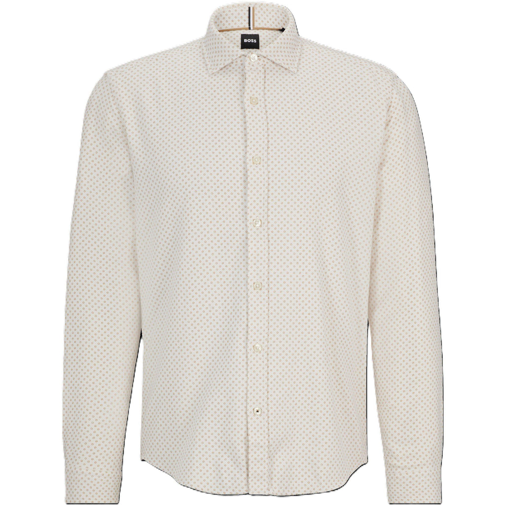 Men's Liam Spread C Plain Long-Sleeve Shirt