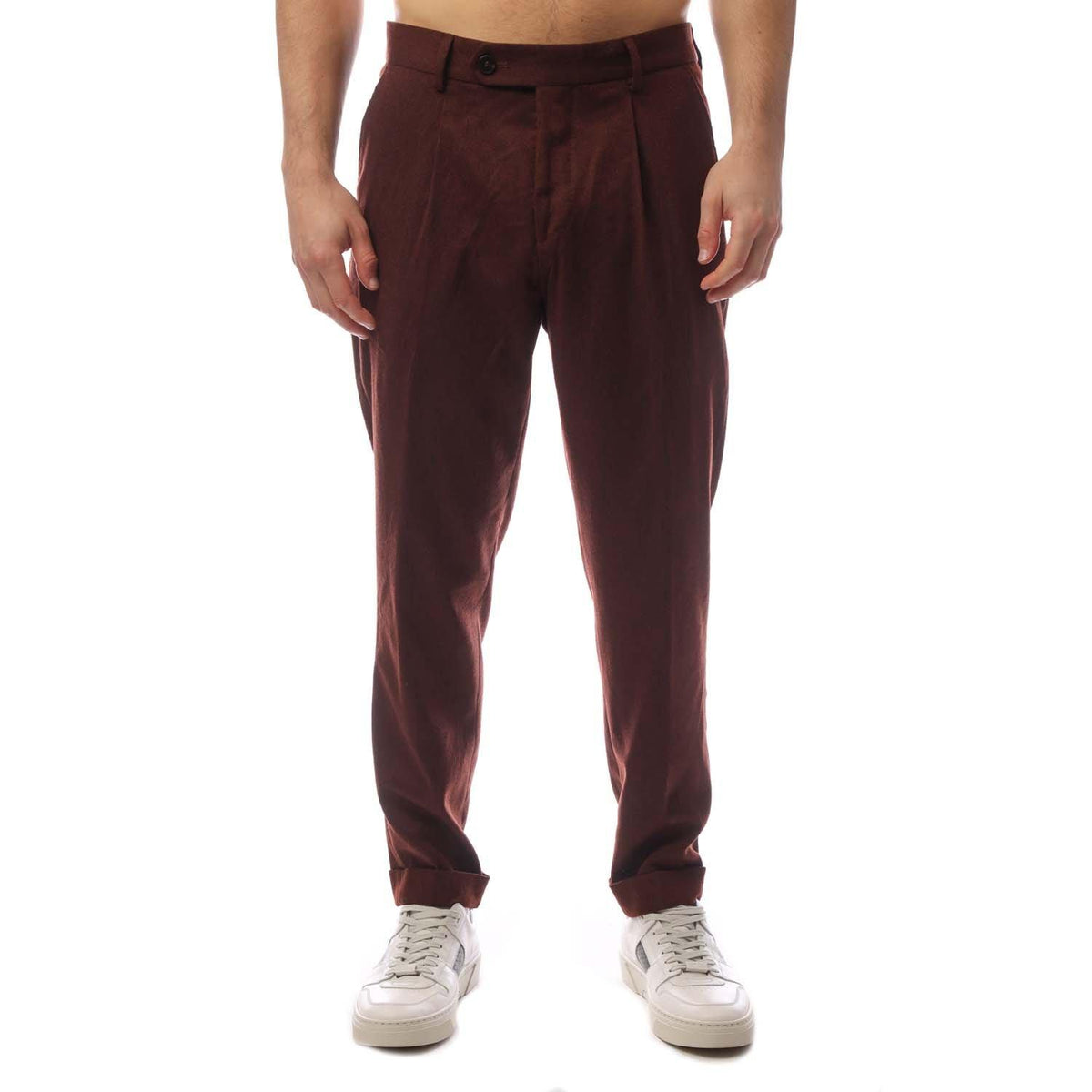 Men's Pleated Trousers