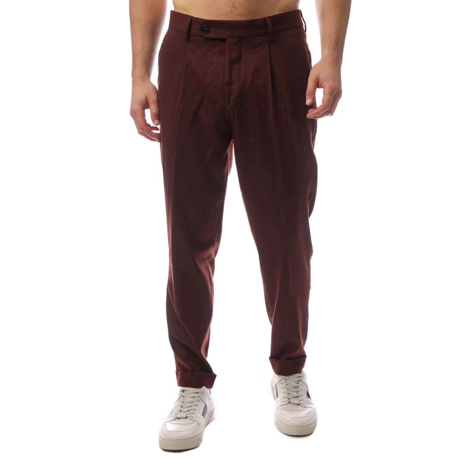 Men's Pleated Trousers