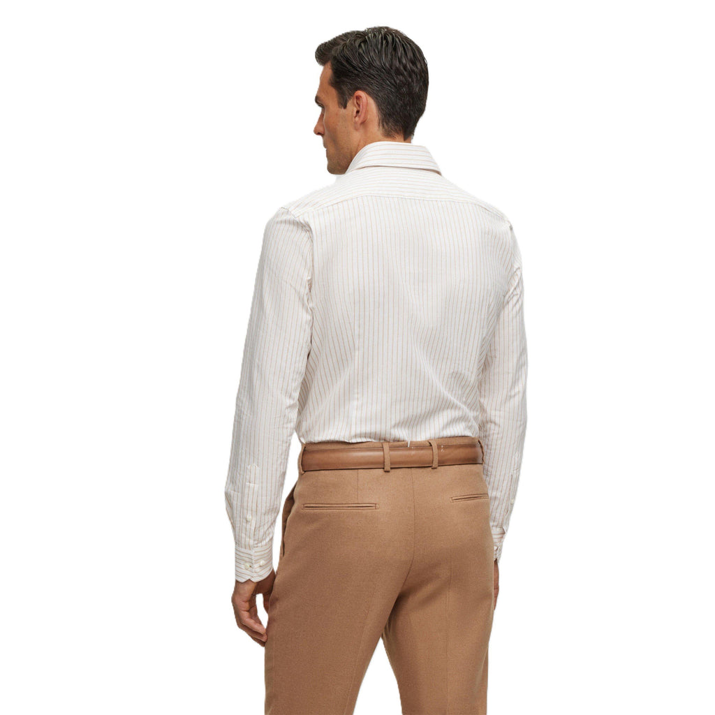 Men's Long-Sleeve Plain Shirt