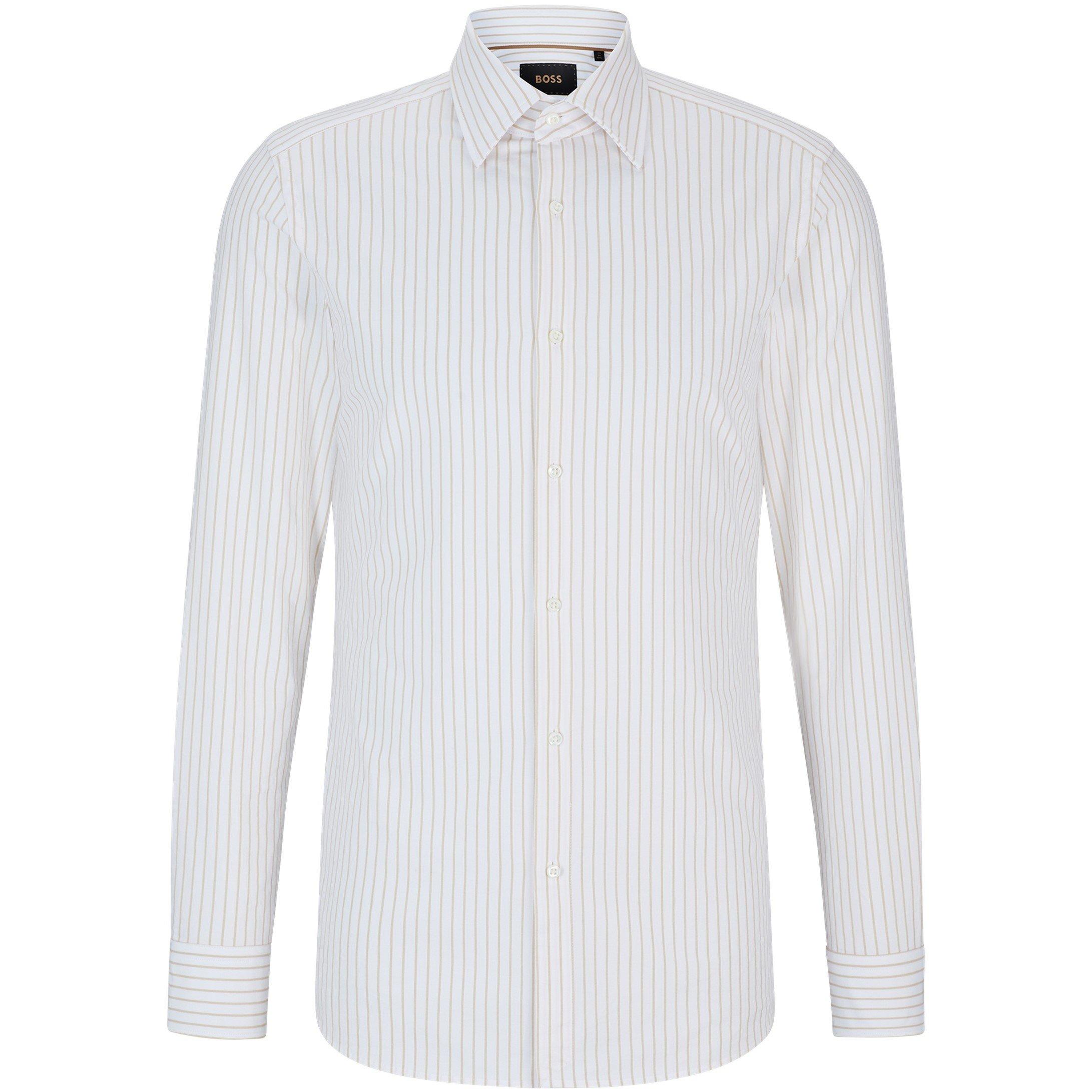 Men's Long-Sleeve Plain Shirt