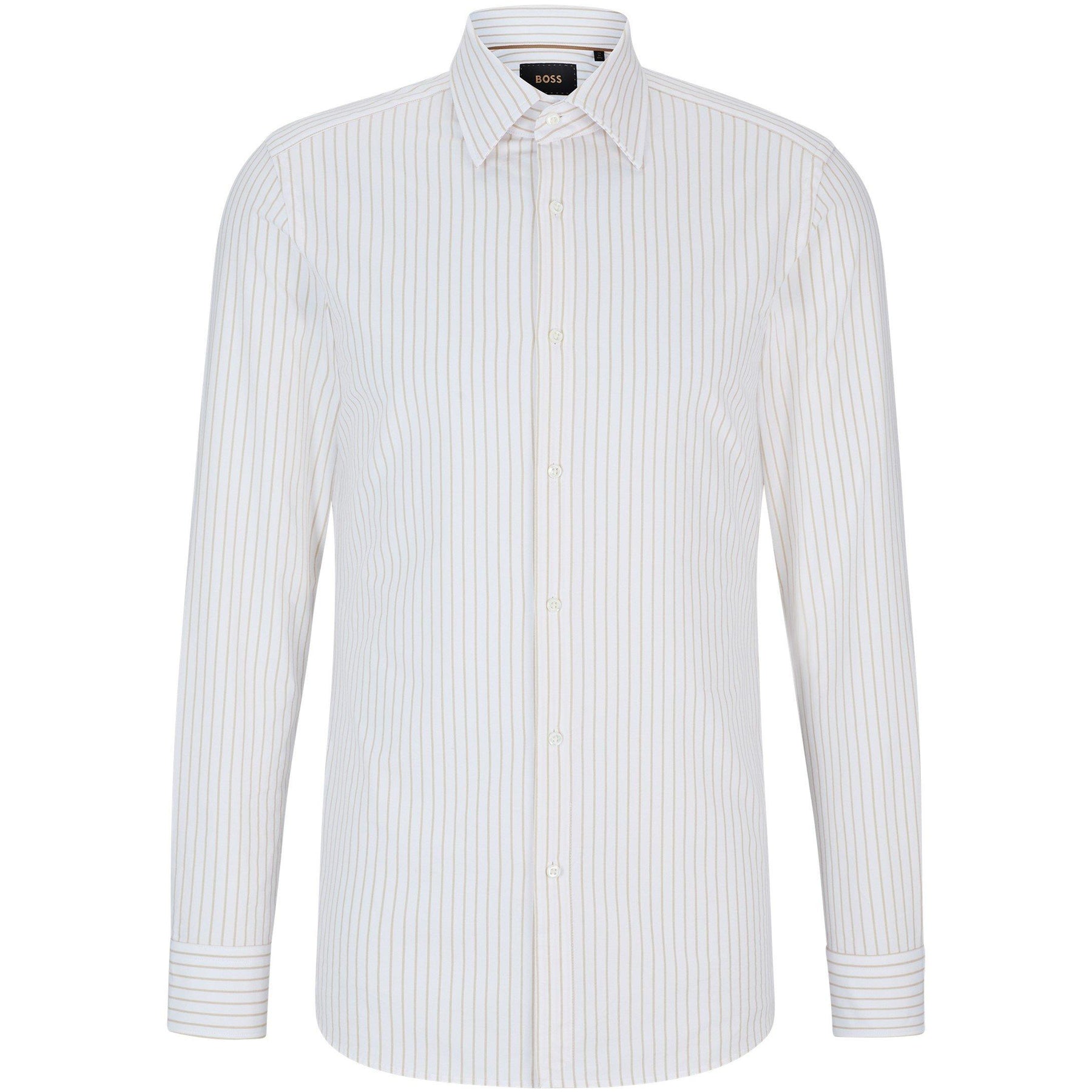 Men's Long-Sleeve Plain Shirt