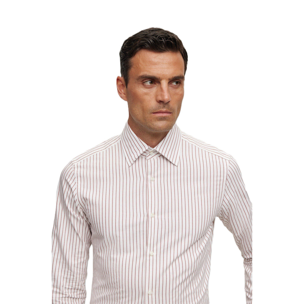 Men's Long-Sleeve Plain Shirt