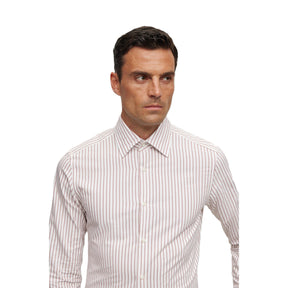 Men's Long-Sleeve Plain Shirt