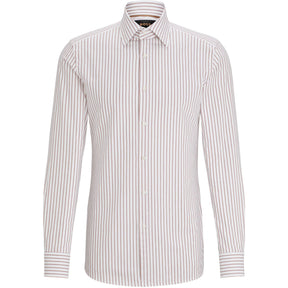 Men's Long-Sleeve Plain Shirt