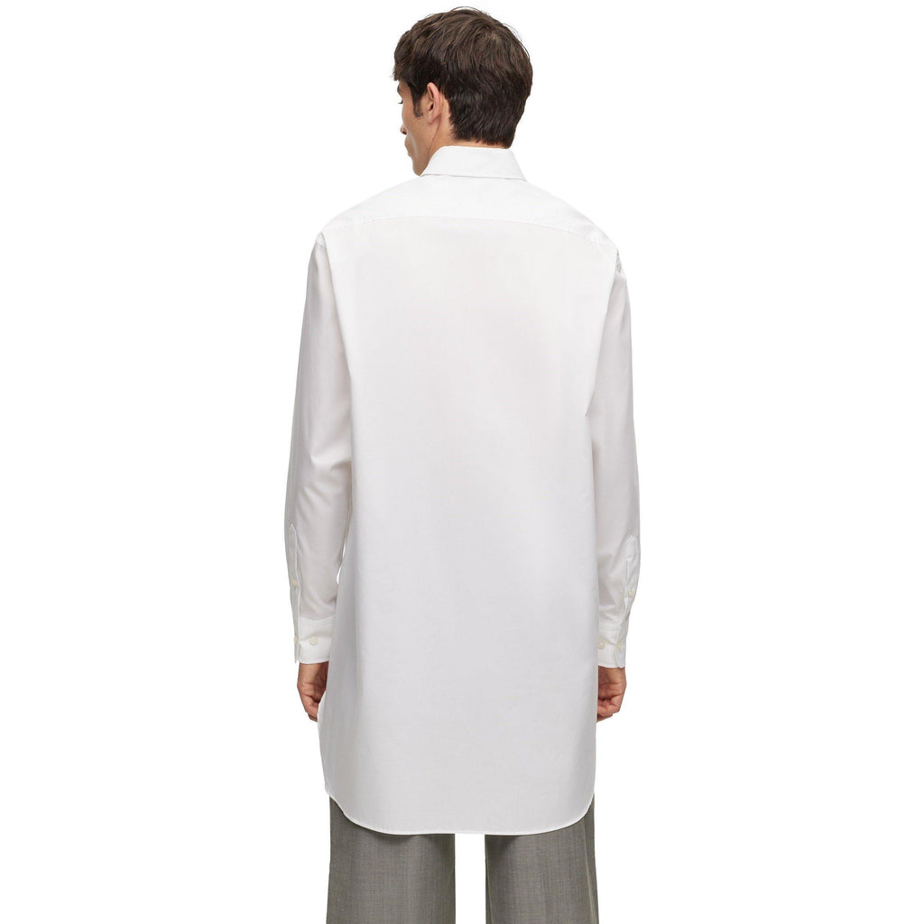 Men's Plain Long-Sleeve Shirt