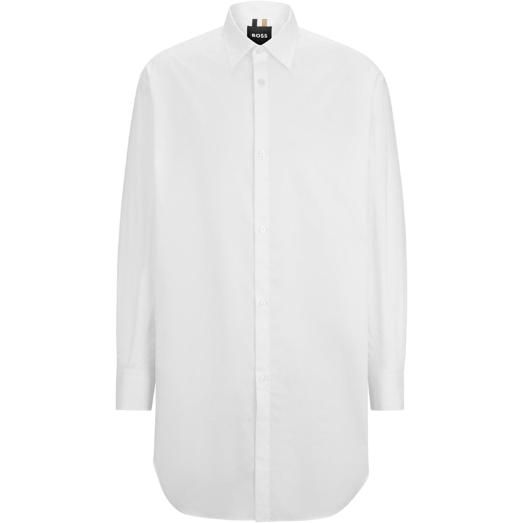 Men's Plain Long-Sleeve Shirt