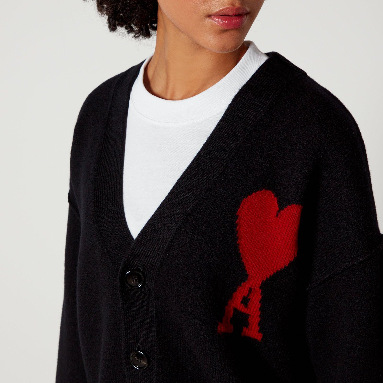 AMI Red Adc Cardi Ld99