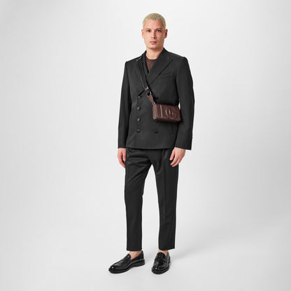 Double Breasted Wool Long Sleeve Formal Jacket