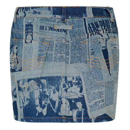 JPG Newspaper Skirt Ld54