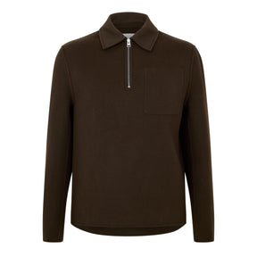Quarter Zip Knitted Top