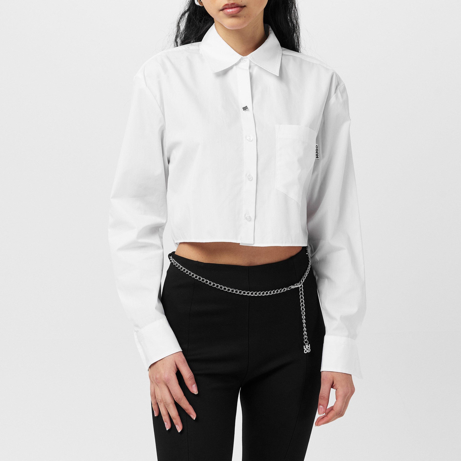 Ecarla Cropped Shirt