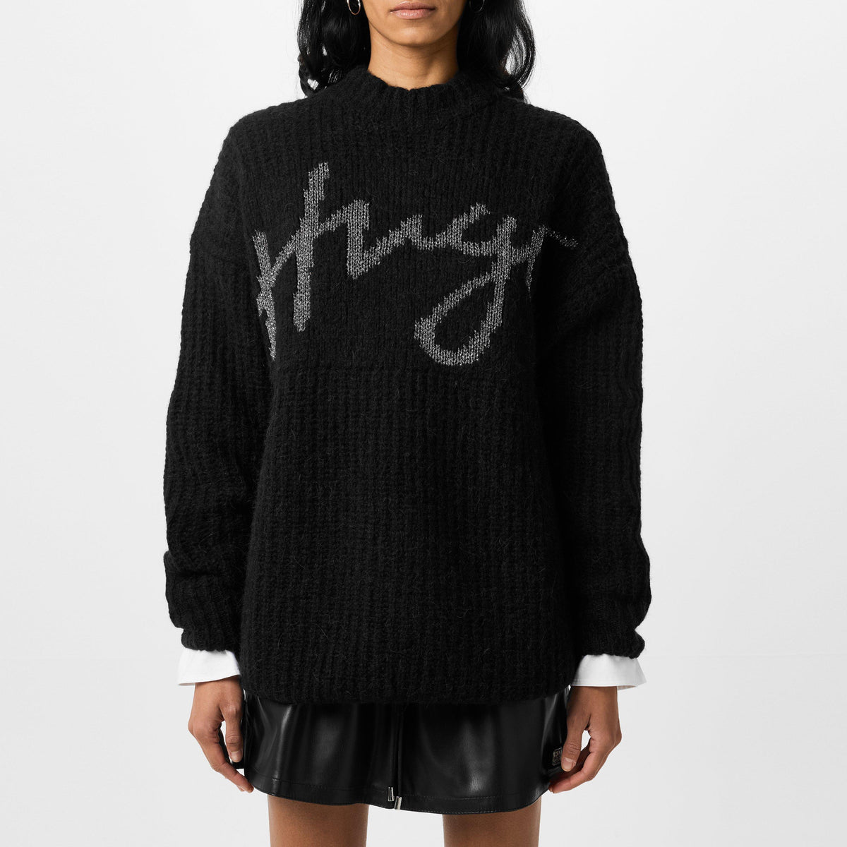 Oversized Logo Sweater