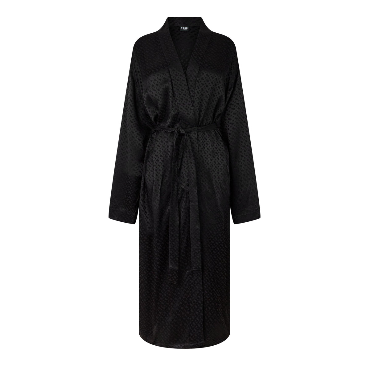 Monogram Silk Dressing Gown